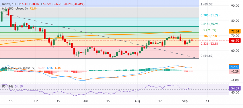 Прогноз по серебру: XAG/USD торгуется ниже $67,00 на фоне неоднозначной картины в преддверии публикации NFP США